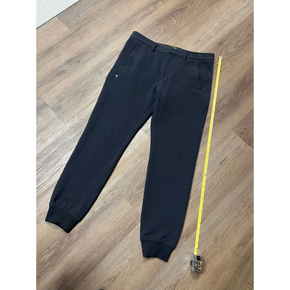 Hugo Boss Green Label Slim Fit Jogger Pants Mens Size 32R Navy